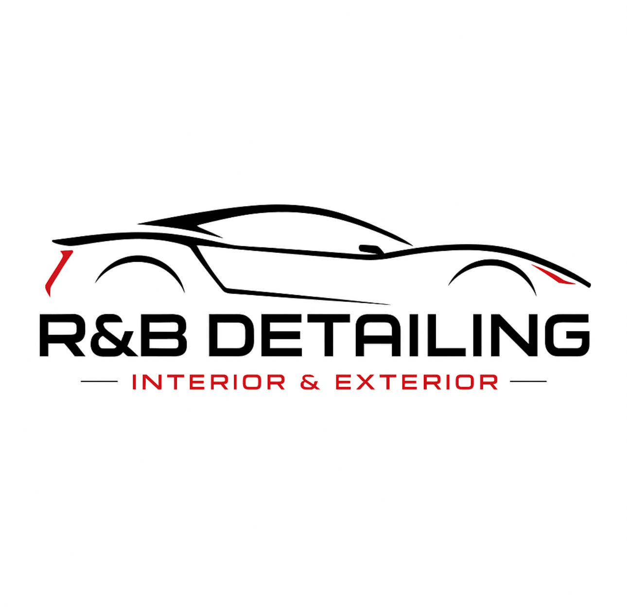 R&B Detailing Logo